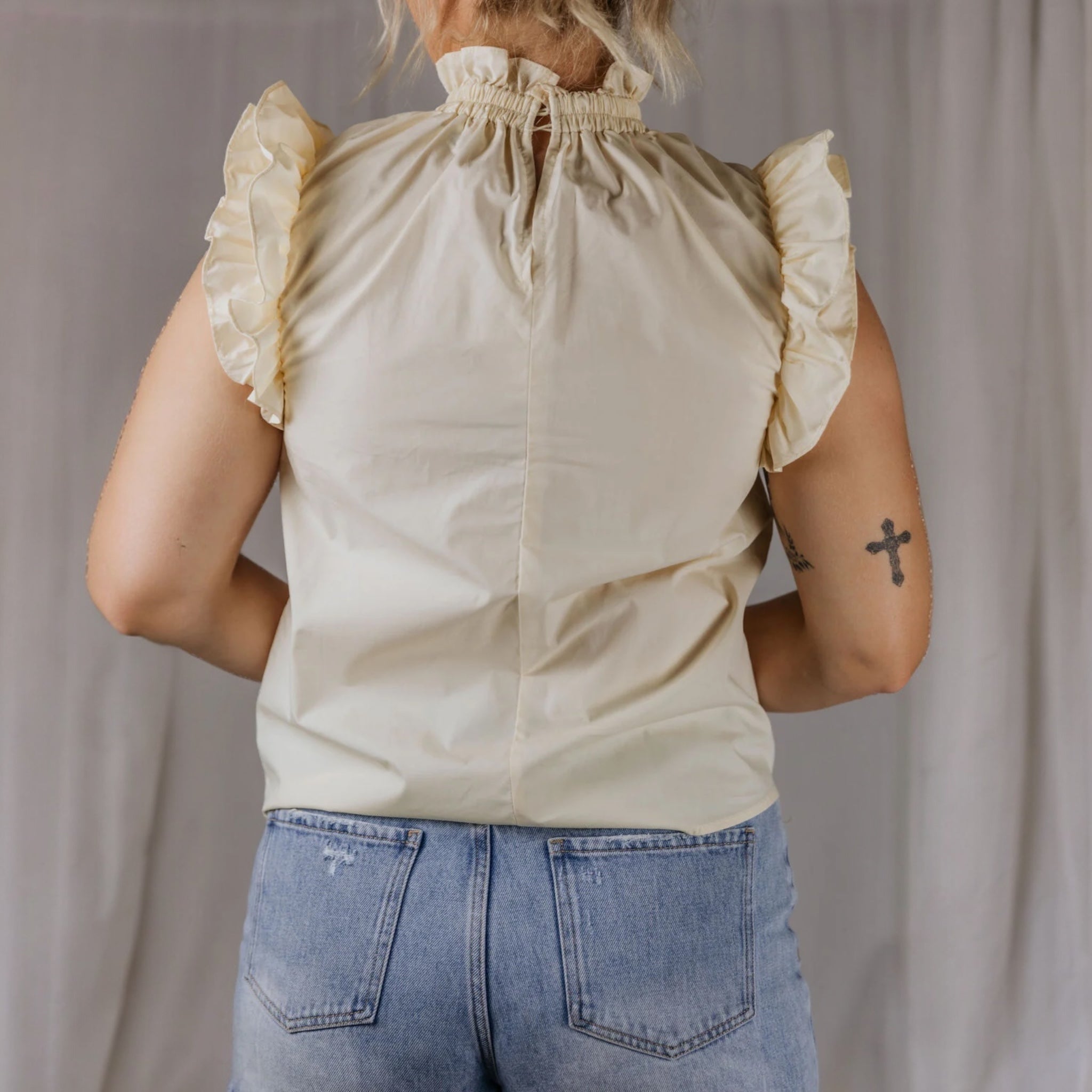 Rosie Top - Ivory