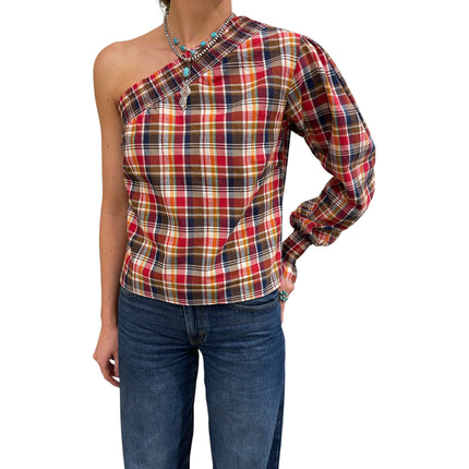 TAHLIA TOP  ‘WESTERN HERITAGE CHECK’