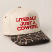 Literally Just a Cowgirl red