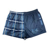 BACKCOUNTRY BLUE PLAID FOOTY SHORTS