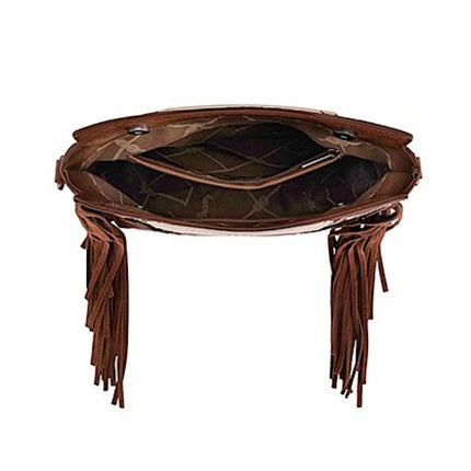 Wrangler - Dallas Fringe Bag - Tan