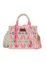 Wrangler - Southwestern Rope Handle Bag - Pink