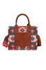 Wrangler - Macy Aztec Crossbody Bag - Coral