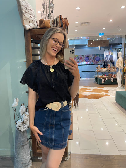 ANI BLOUSE BLACK