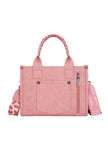 Wrangler Leopard Print Crossbody Bag-Pink
