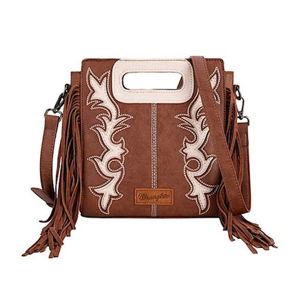 Wrangler - Dallas Fringe Bag - Tan