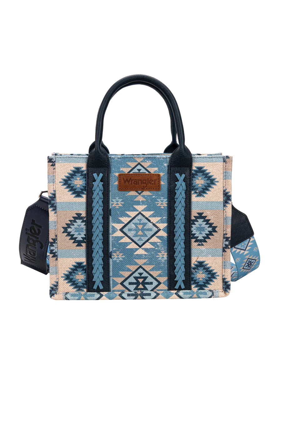 Wrangler - Macy Aztec Crossbody Bag - Blue