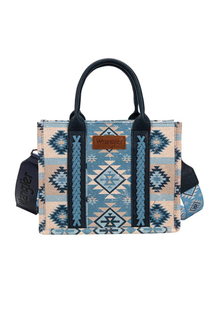 Wrangler - Macy Aztec Crossbody Bag - Blue