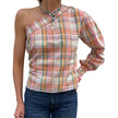 TAHLIA TOP ‘COUNTRY ROSE CHECK’