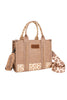 Wrangler Leopard Print Crossbody Bag-Taupe