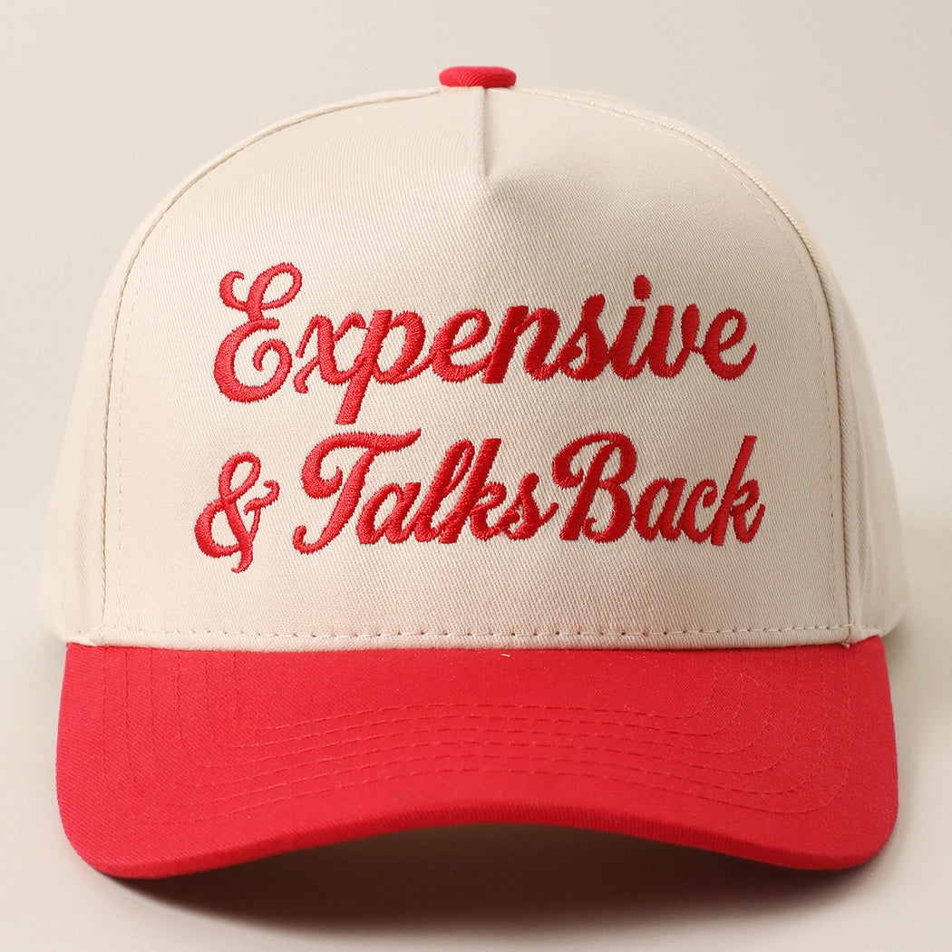 Expensive and Talks Back Red