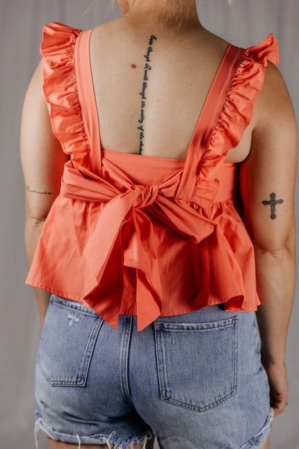 Dayna Top- Cataloupe