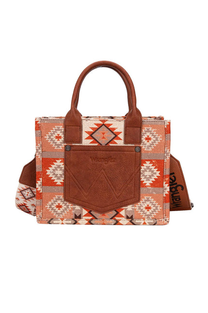Wrangler - Macy Aztec Crossbody Bag - Tan