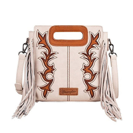 Wrangler - Dallas Fringe Bag - Beige