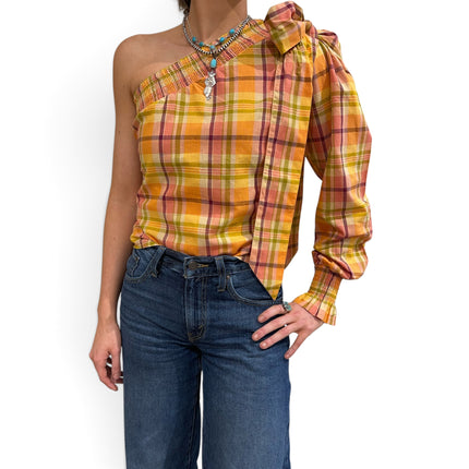 TAHLIA TOP  ‘GOLDEN HOUR CHECK’