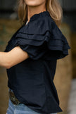 BONNIE FRILL BLOUSE