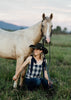 Belle Bow Top -  Country Checks