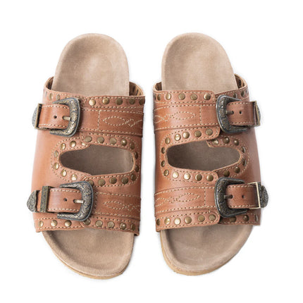 Western Sunset Sandals (Tan)