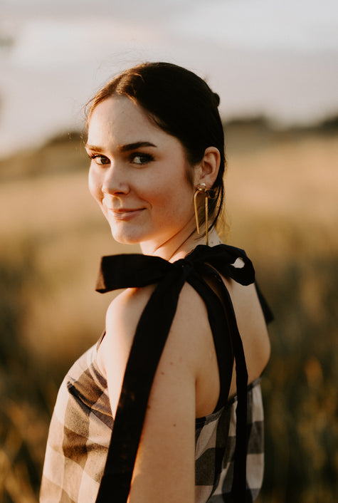 COUNTRY CHECKS -BOW TOP