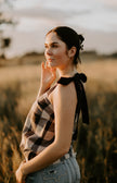 COUNTRY CHECKS -BOW TOP
