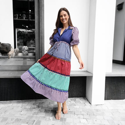 Mix and Match Gingham Dress