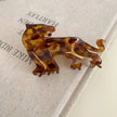 Cougar Cheetah Hair Claw Animal Hair Claw Leopard Hair Claw: Brown